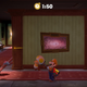 The “Scarescraper” multiplayer mode lets four Luigis team up to catch ghosts (or, in this case, collect Toads).